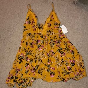 Yellow Zaful dress